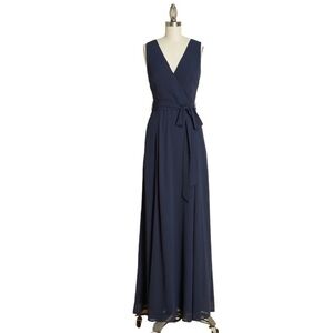 Modcloth - NWT Effortless Elegance Faux-Wrap Maxi Dress Sz 24